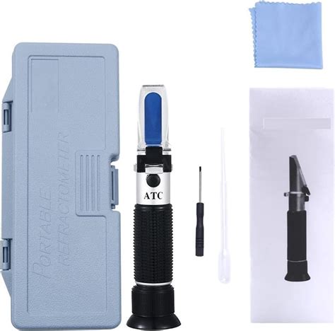 what should honey read on a refractometer|handheld honey refractometer.